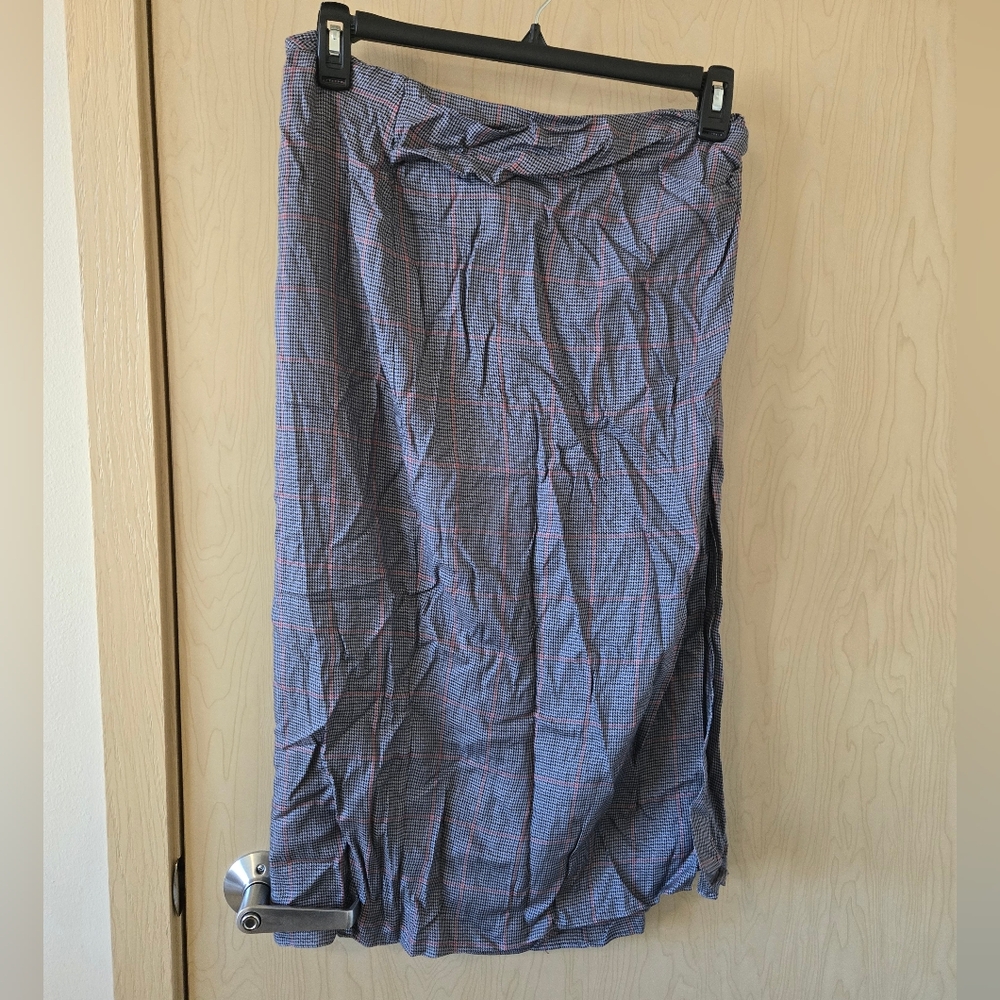 NWT Rag & Bone Plaid Midi Skirt (10)